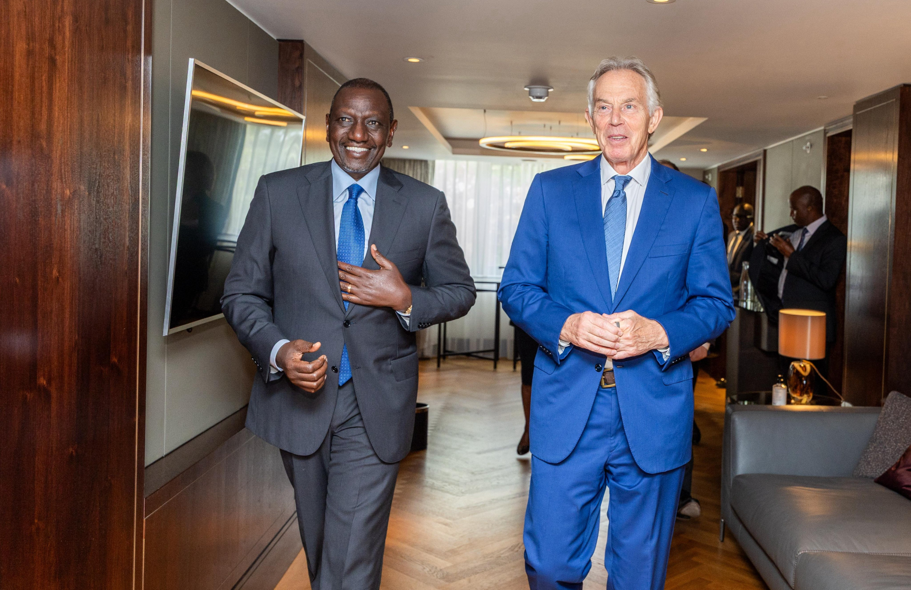 Details of Ruto's meeting with Tony Blair